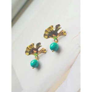 Kristi Liiva KL068 Gingko leht kõrvarõngad