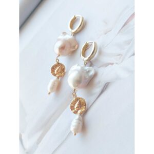 Kristi Liiva KL082 Pärlid kõrvarõngad