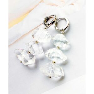 Kristi Liiva KL085 Mäekristallid kõrvarõngad