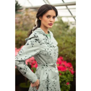 Alternative view of RainSisters "Minty Meadow" vihmamantel