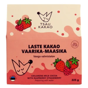 Tsau Kakao Vaarika-maasika kakao lastele 225g