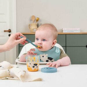 Alternative view of Done by Deer beebitoidu säilitusnõud 2tk Tiny Farm Blue