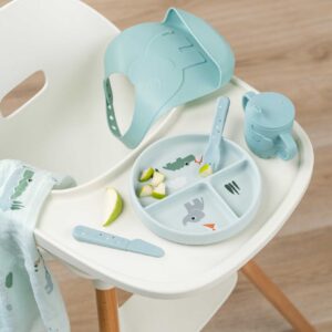 Alternative view of Done by Deer sektoritega taldrik Playgroun Blue