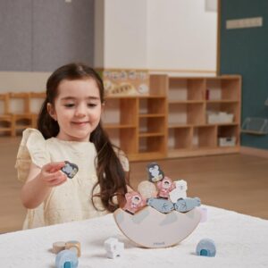 Alternative view of PolarB puidust tasakaalumäng Artic