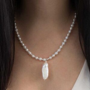 Alternative view of helge stuudio "Aicha Pärl" kaelakee