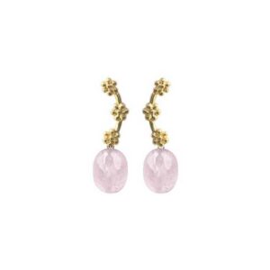 helge stuudio "Dovilé Roosa Kvarts" kõrvarõngad