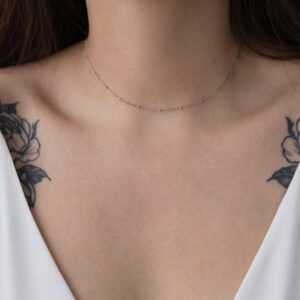 Alternative view of helge stuudio "Giise Choker-kee" kaelakee