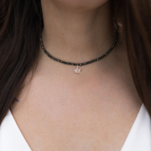 helge stuudio "Mila Herkimer Choker-kee" kaelakee
