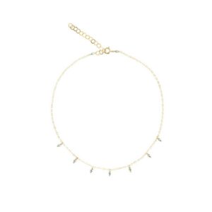 helge stuudio "Milena Hematiit Choker-kee" kaelakee