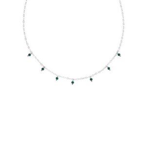 Alternative view of helge stuudio "Milena Roheline Kvarts Choker-kee" kaelakee