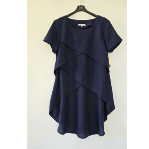 Raili Nõlvak Kihiline Sinine teksatoon tuunika