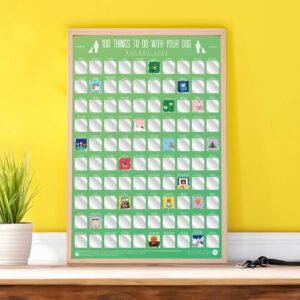 Gift Republic "100 things to do with your dog” 100 lõbusat ja loovat tegevust