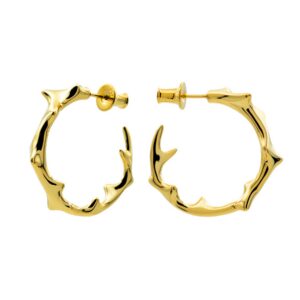 NRTN "MILAM HOOP GOLD" kõrvarõngad