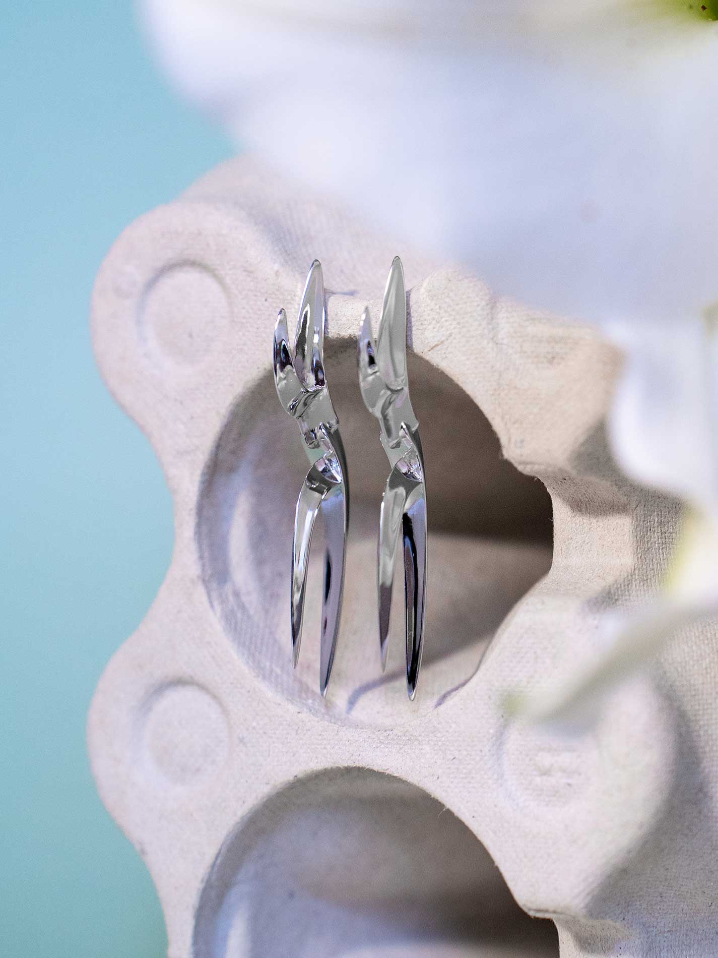 NRTN "SAMTEN RHODIUM" kõrvarõngad - Image 3