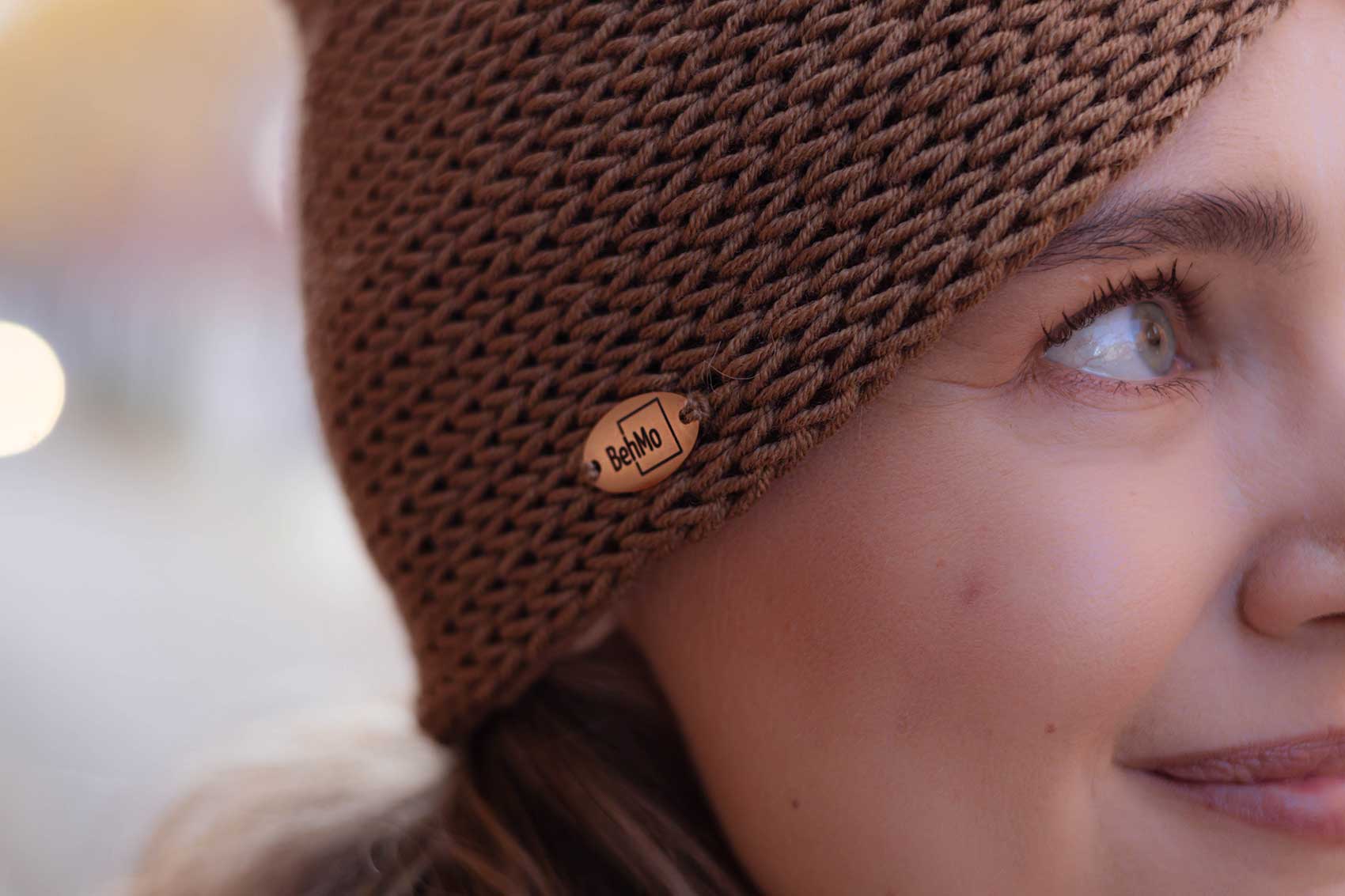 BehMo "Pruun" Meriinovillane peapael - Image 3