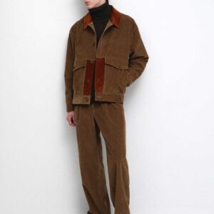 Alternative view of Hannes Rüütel "FRACTUS" velvetjakk