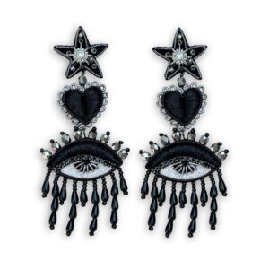 VETKA "Dark Charm" kõrvarõngad