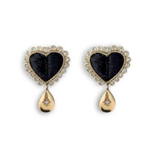 VETKA "Heart Of Night" kõrvarõngad