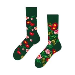 Many Mornings "FLOWER POWER GREEN" sokid