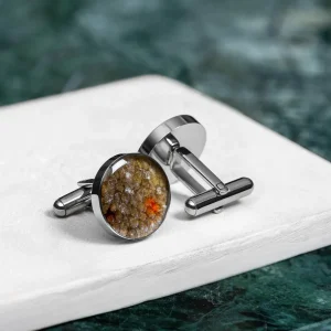 Eherüs "Ümmargused Punase täpiga nahk" mansetinööbid