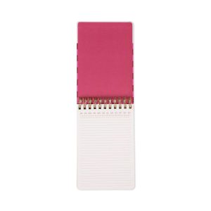Alternative view of Designworks Ink "Large Chunky Notepad - Burgundy + Pink" märkmik