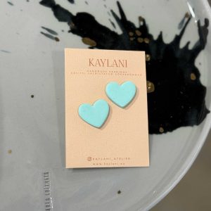 KAYLANI "Neoonroheline Süda VALENTINE 1" kõrvarõngad