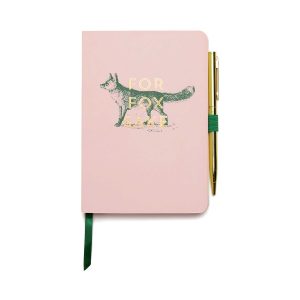 Designworks Ink "For Fox Sake with Pen" märkmik
