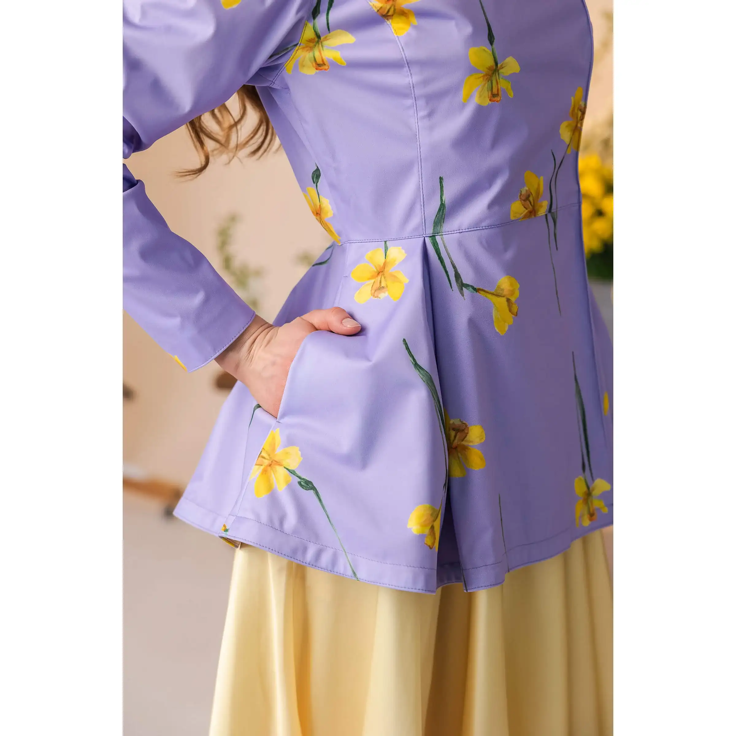 RainSisters "Lilac Joy" vihmamantel - Image 2
