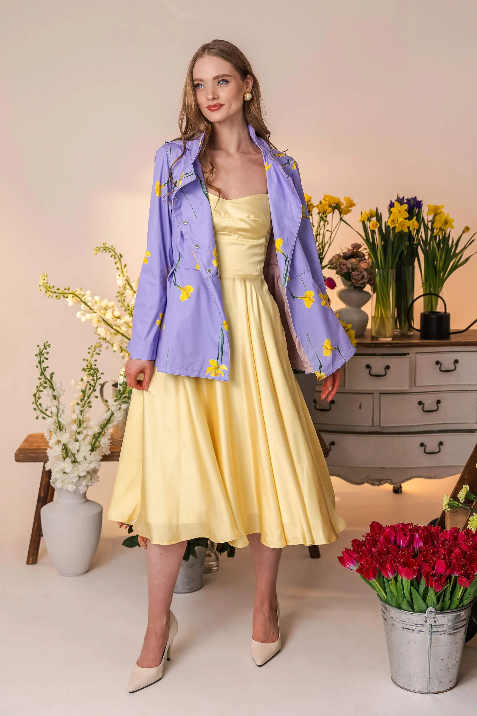 RainSisters "Lilac Joy" vihmamantel - Image 3