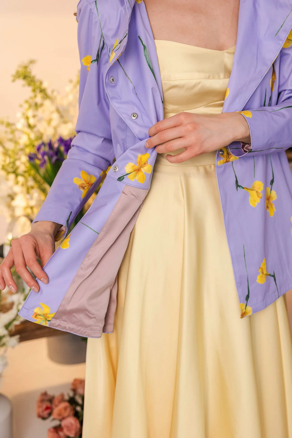 RainSisters "Lilac Joy" vihmamantel - Image 7