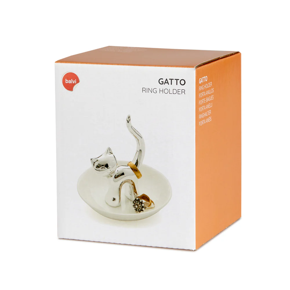balvi "Gatto Silver" sõrmusehoidja - Image 4