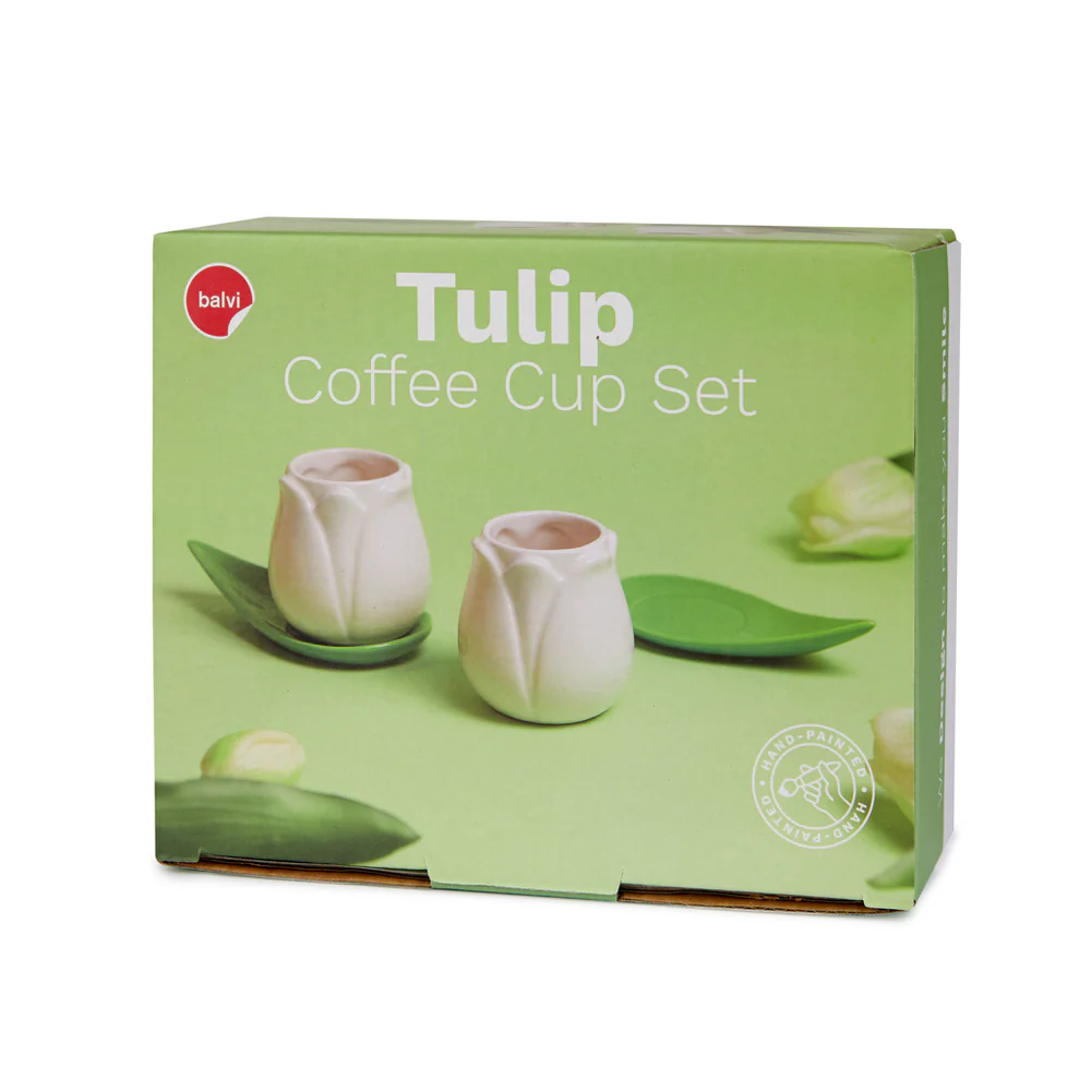 balvi "Tulip White" kohvitassid - Image 4