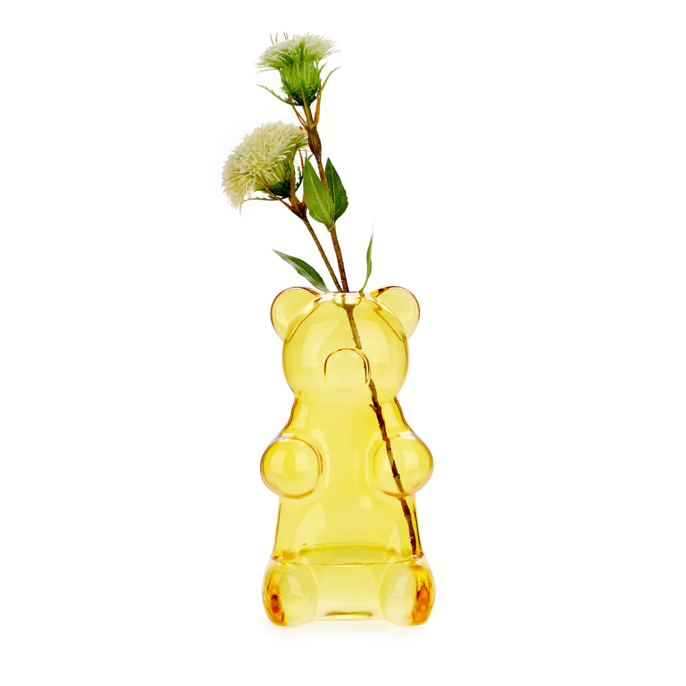 balvi "Yummy Bear Yellow" vaas
