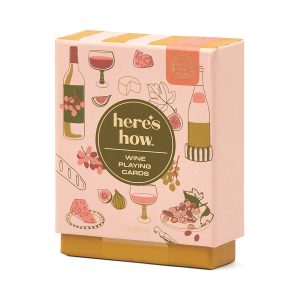 Alternative view of here's how "Wine" mängukaardid