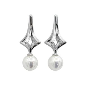 NRTN "RIGEL CHROME RHODIUM VERMEIL" kõrvarõngad