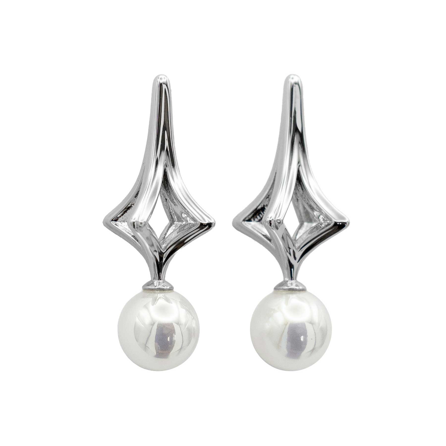 NRTN "RIGEL CHROME RHODIUM VERMEIL" kõrvarõngad