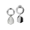 NRTN "SOLAR CHROME RHODIUM VERMEIL" kõrvarõngad - Pilt 3