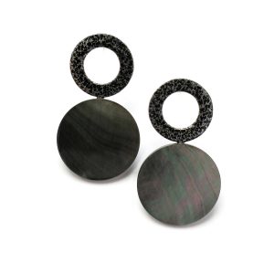 NRTN "SOLAR PEARL SHELL EARRINGS" kõrvarõngad