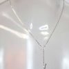 Tanel Veenre "Clear Crystal Heart & Arrow hõbedast" kaelakee - Pilt 2