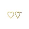 Tanel Veenre "Gold Heart hõbedast" kõrvarõngad - Pilt 3