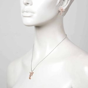 Alternative view of Tanel Veenre "Hippocamp Rose Gold" kaelakee
