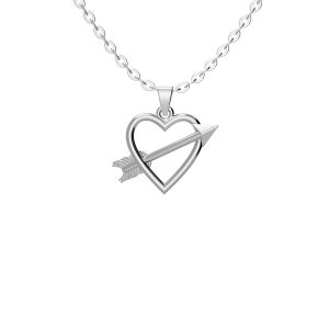 Tanel Veenre "Light Heart & Arrow hõbedast" kaelakee