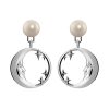 Tanel Veenre "Light Moon & Stars Pearl" kõrvarõngad