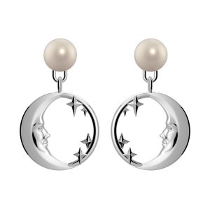Tanel Veenre "Light Moon & Stars Pearl" kõrvarõngad