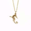 Tanel Veenre "Mini Hippocamp Gold" kaelakee