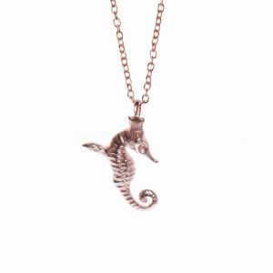 Tanel Veenre "Mini Hippocamp Rose Gold" kaelakee