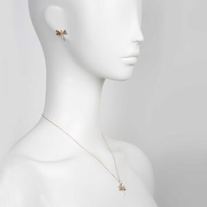 Alternative view of Tanel Veenre "Rose Dragonfly" kaelakee