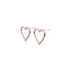 Tanel Veenre "Rose Heart hõbedast" kõrvarõngad - Pilt 2