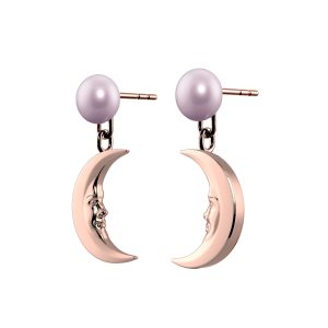 Alternative view of Tanel Veenre "Rose Moon Pearl" kõrvarõngad