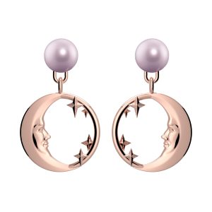 Tanel Veenre "Rose Moon & Stars Pearl" kõrvarõngad
